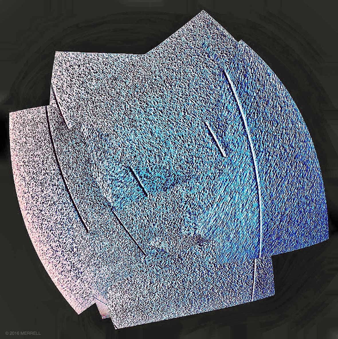 computer composite image of unknown hotel 'popcorn' ceiling surface